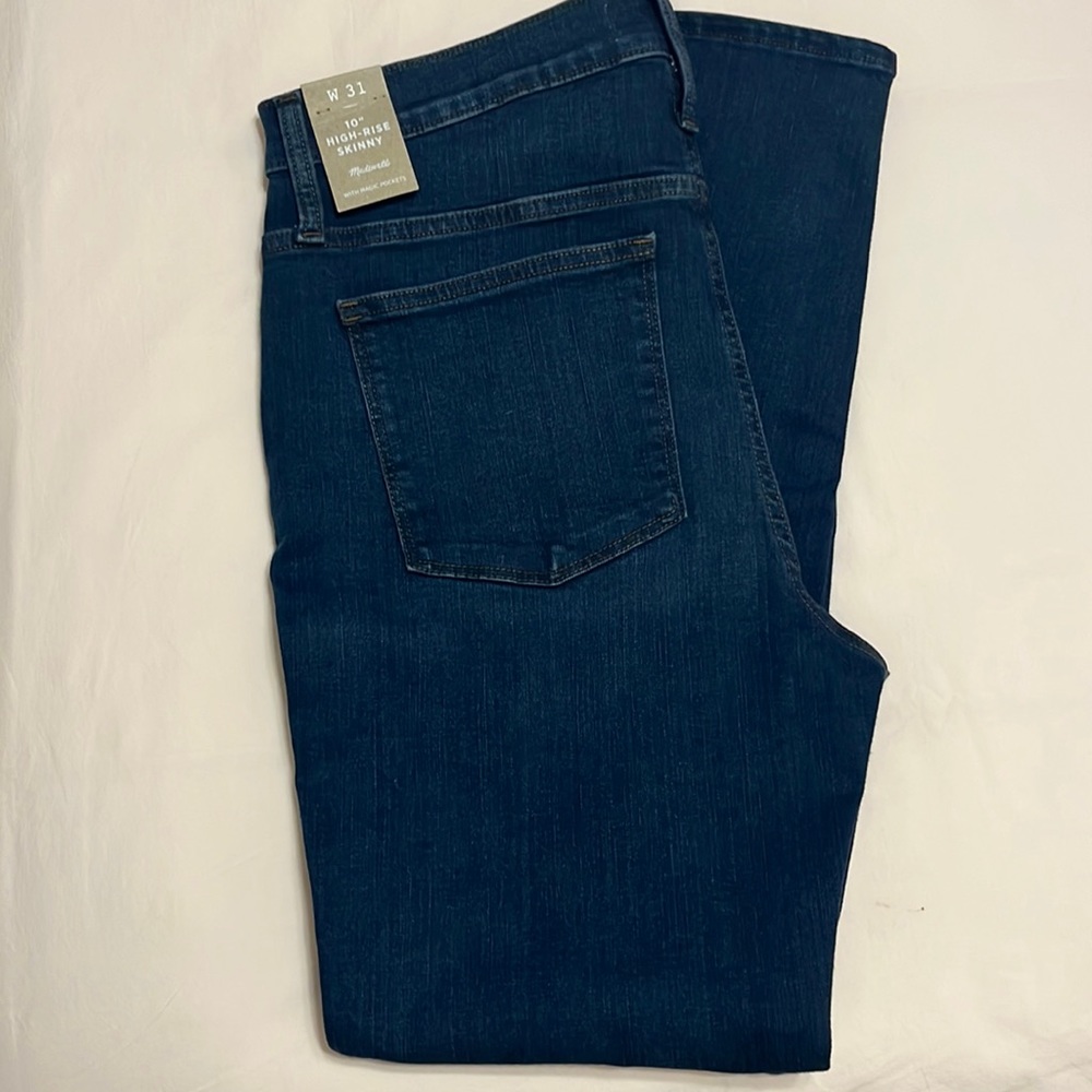 Madewell 10” High Rise Skinny